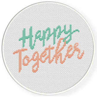 Charts Club Members Only: Happy Together Cross Stitch Pattern