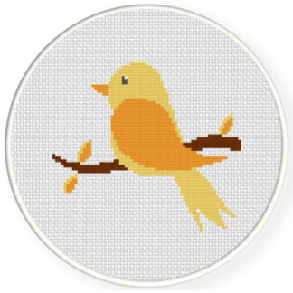 Charts Club Members Only: Lovely Bird Cross Stitch Pattern