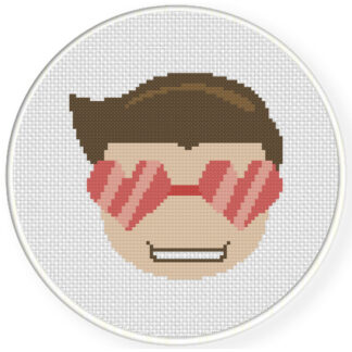 Lover Boy Cross Stitch Pattern