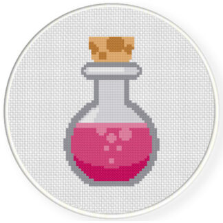 Magic Potion Cross Stitch Pattern