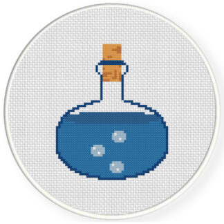 Charts Club Members Only: Mana Potion Cross Stitch Pattern