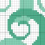 Charts Club Members Only: Swirls Cross Stitch Pattern | Daily Cross Stitch