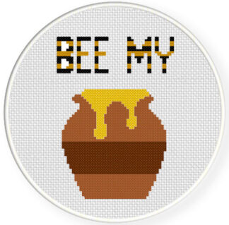 Bee my Honey Cross Stitch Pattern