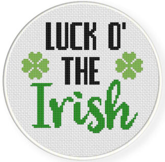Luck o the Irish Cross Stitch Pattern