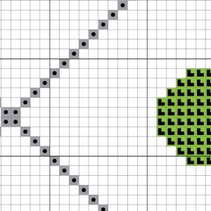 Arrows And Shapes Cross Stitch Pattern – Daily Cross Stitch