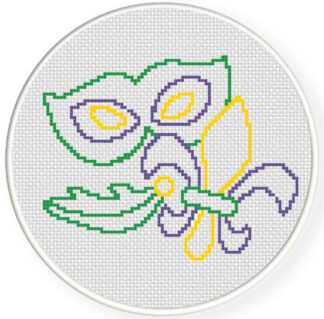 Carnival Lines Cross Stitch Pattern