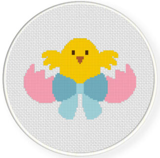 Charts Club Members Only: Easter Egg Chic Surprise Cross Stitch Pattern
