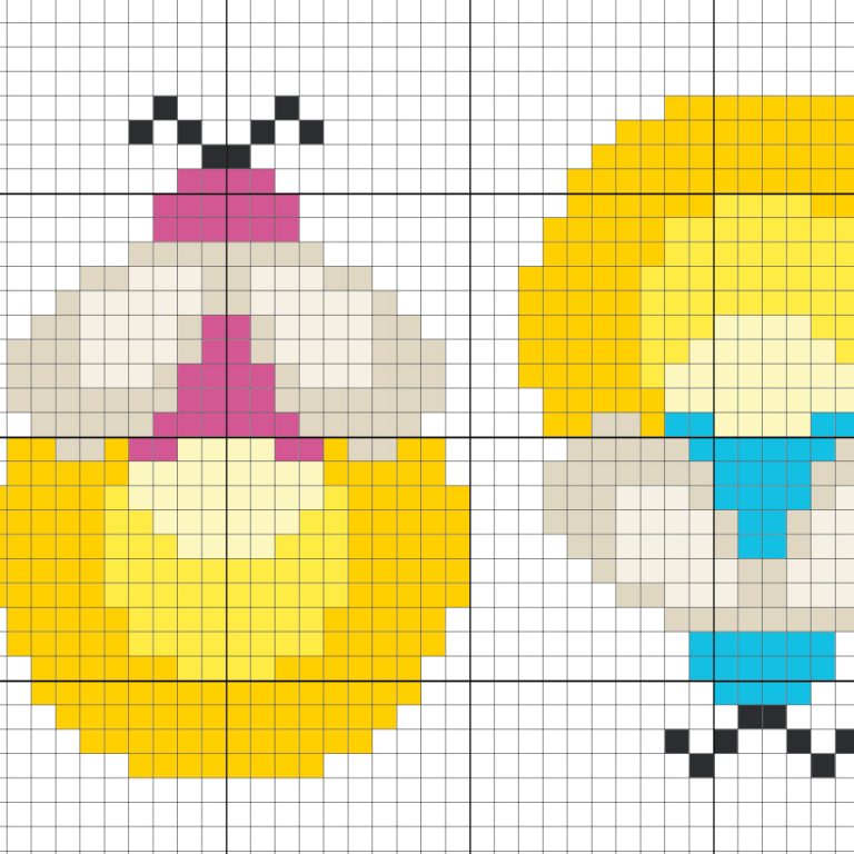 Fireflies Cross Stitch Pattern – Daily Cross Stitch