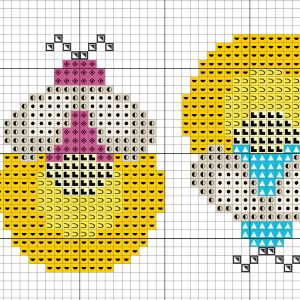 Fireflies Cross Stitch Pattern – Daily Cross Stitch