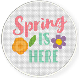 Charts Club Members Only: Spring Is Here Cross Stitch Pattern