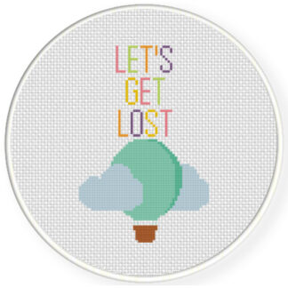 Charts Club Members Only: Get Lost Cross Stitch Pattern