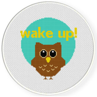 Charts Club Members Only: Wake Up Cross Stitch Pattern