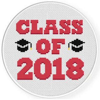 Charts Club Exclusive: Class of 2018 Stitch Pattern