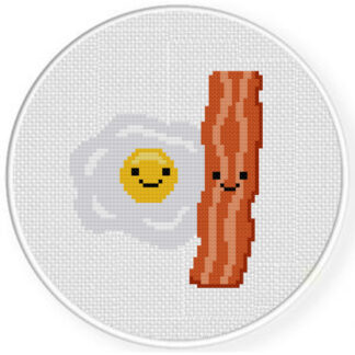 Charts Club Exclusive: Egg and Bacon Stitch Pattern