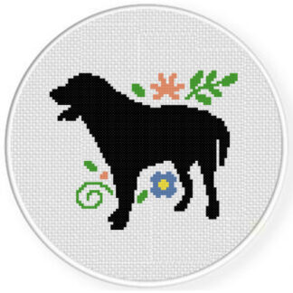 Floral Dog Stitch Pattern