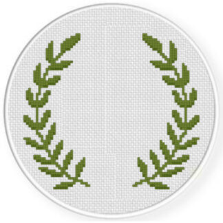 Leaf Wreath Stitch Pattern
