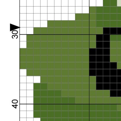 Mr. Frog Cross Stitch Pattern – Daily Cross Stitch