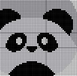 Charts Club Members Only: Panda Circle Cross Stitch Pattern – Daily ...