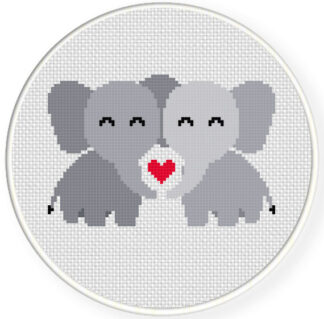 Charts Club Exclusive: Elephant Love Stitch Pattern