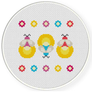 Charts Club Exclusive: Fireflies Stitch Pattern