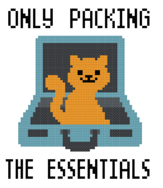 Only Packing the Essentials Stitch Pattern