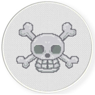 Pirate Symbol Cross Stitch Pattern