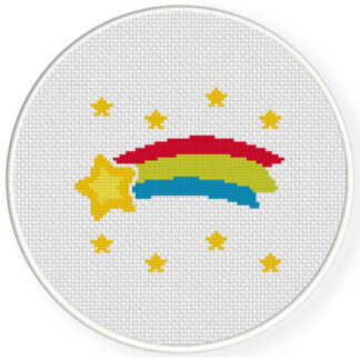 Shooting Star Cross Stitch Pattern