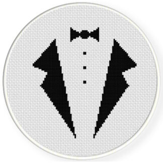 Tux Cross Stitch Pattern