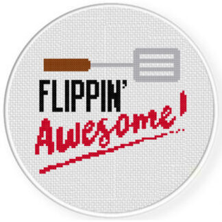 Flippin Awesome Cross Stitch Pattern