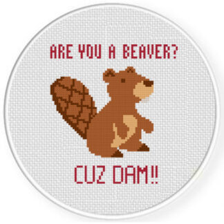 Are you a Beaver Cross Stitch Pattern