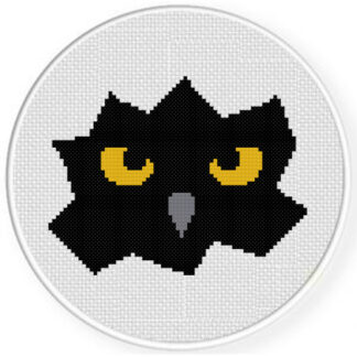 Eyes in the Dark Cross Stitch Pattern