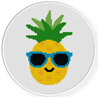 Fineapple Cross Stitch Pattern