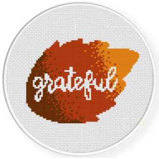 Grateful Cross Stitch Pattern