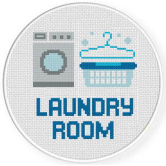Laundry Room Cross Stitch Pattern