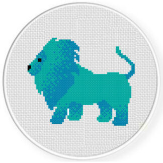 Majestic Lion Cross Stitch Pattern