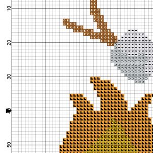 Camp Fire Mallows Cross Stitch Pattern – Daily Cross Stitch