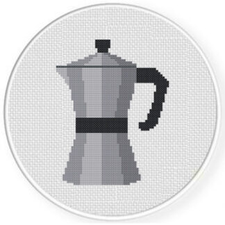 Coffee Pot Cross Stitch Pattern