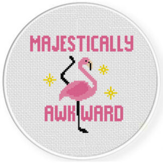 Majestically Awkward Cross Stitch Pattern
