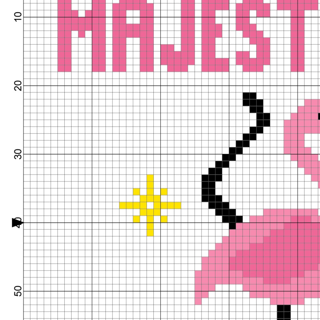 Majestically Awkward Cross Stitch Pattern – Daily Cross Stitch