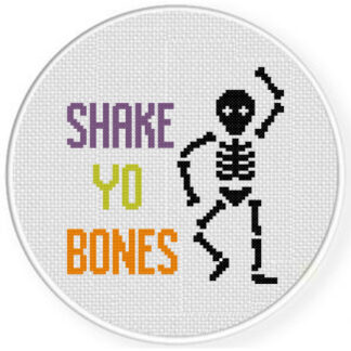 Shake Yo Bones Cross Stitch Pattern