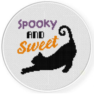 Spooky and Sweet Cross Stitch Pattern