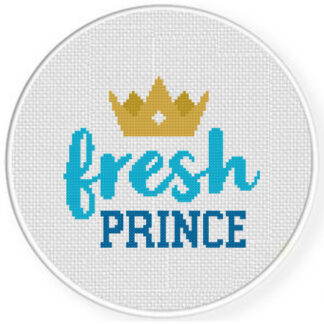 Fresh Prince Cross Stitch Pattern