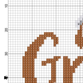 Gravy on Everything Cross Stitch Pattern – Daily Cross Stitch