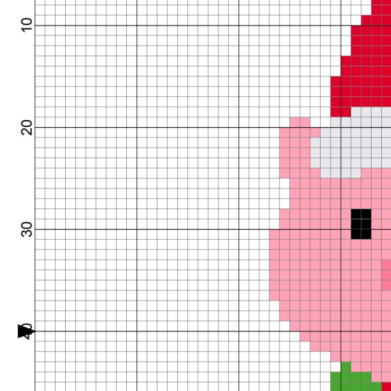 Holiday Pig Cross Stitch Pattern – Daily Cross Stitch