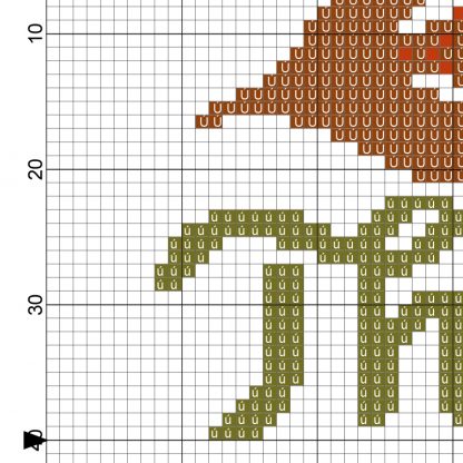 Thank You Autumn Cross Stitch Pattern – Daily Cross Stitch