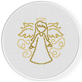 Angelic Doodle Cross Stitch Pattern