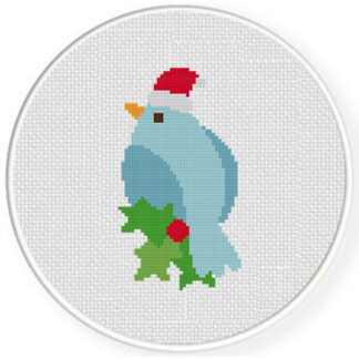 Christmas Chick Cross Stitch Pattern