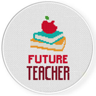 Future Teacher Cross Stitch Pattern