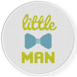 Little Man Cross Stitch Pattern