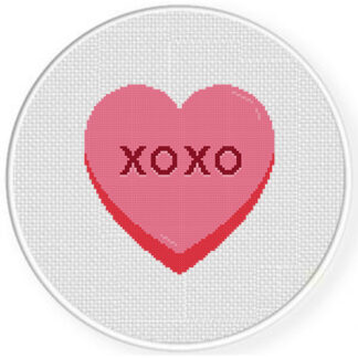 XOXO Cross Stitch Pattern